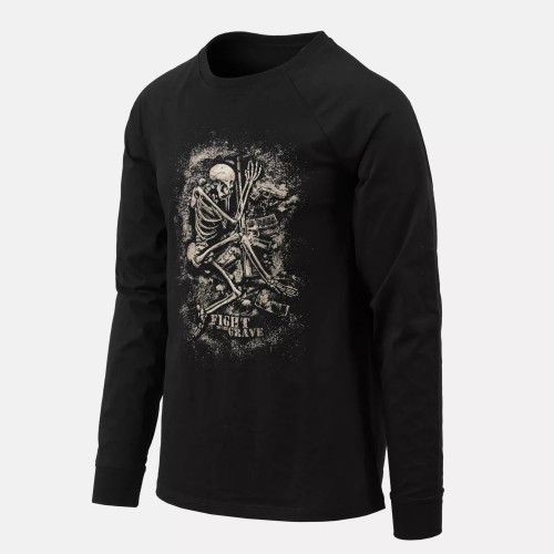 T-shirt Long Sleeve (Fight to the grave)