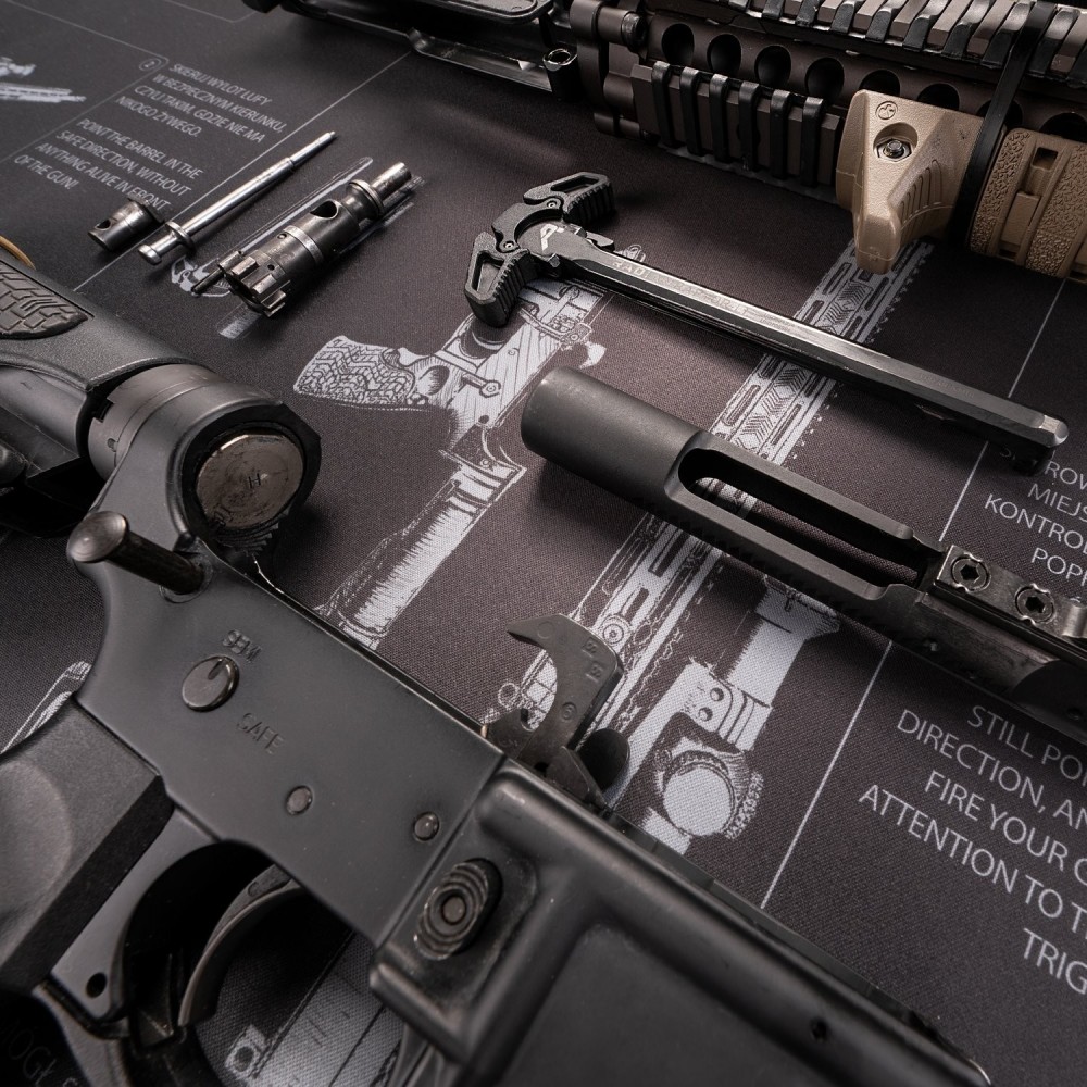 RIFLE CLEANING MAT - BLACK