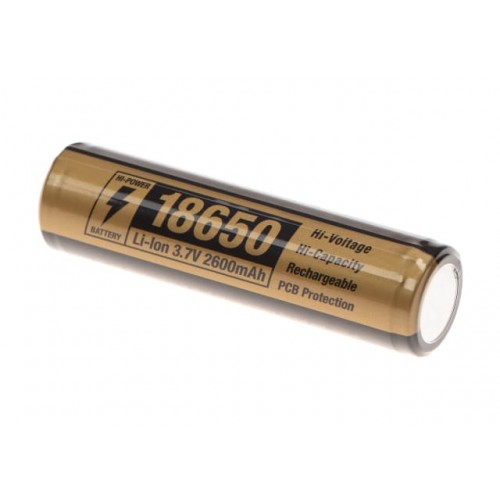 18650 Battery 3.7V 2600mAh
